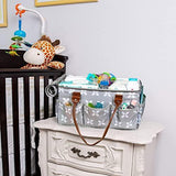 Extra Large Diaper Caddy, Craft, Toy Organizer with Zip-Top Cover - toylibrary.lk