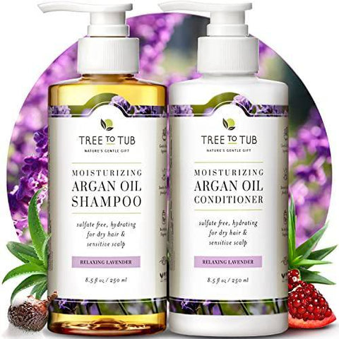 Hydrating Sulfate Free Shampoo and Conditioner Set for Dry Hair - toylibrary.lk