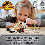 Jurassic World Atrociraptor Dinosaur: Bike Chase Set, Dinosaur Toys - toylibrary.lk