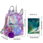 Kids Unicorn Backpack, Sequin Bag Girls School Bag - toylibrary.lk