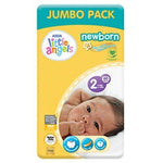 Little Angels Newborn Nappies Size 2 Big Saver Pack - toylibrary.lk