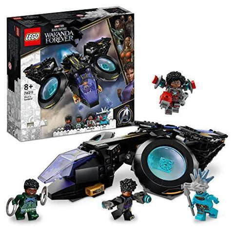 Marvel Shuri's Sunbird, Black Panther Aircraft Buildable Toy Vehicle for Kids - toylibrary.lk