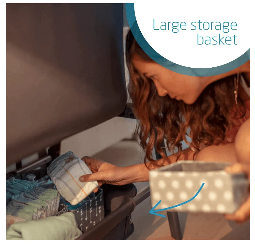 MaxiCosi Iora CoSleeper, Bedside Crib with Easy Slide Function, Essential Graphite toylibrary.lk