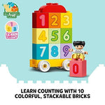 My First Number Train Toy with Bricks for Learning Numbers - toylibrary.lk