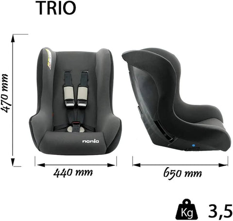 Nania children car seat TRIO group 0 1 2 0 25kg Made in France