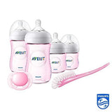Natural Newborn Baby Bottle Kit - Pink - toylibrary.lk