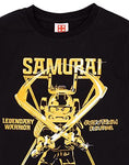 Ninjago T-Shirt for Boys | Kids Samurai Black Long Sleeve Top - toylibrary.lk