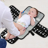 Portable Baby Changing Mat with Built-in Memory Foam Cushion - toylibrary.lk