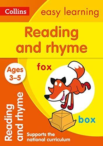 Reading and Rhyme Ages 3-5: Ideal for home learning - toylibrary.lk