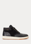 Waterproof Leather-Suede Sneaker Boot