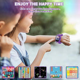 Smart Game Watch for Kids, Kids Smart Watch with 5 Puzzle Games - toylibrary.lk