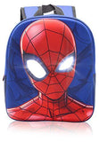 Spiderman Kids Backpack with Light Up Eyes - toylibrary.lk