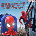 Spiderman Kids Backpack with Light Up Eyes - toylibrary.lk