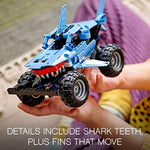 Technic Monster Jam Megalodon 2 in 1 Pull Back Shark Truck - toylibrary.lk