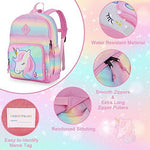 Unicorn Backpack for Little Girls, Cute Rainbow Glitter Lightweight - toylibrary.lk