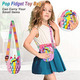 Unicorn Pop Bag it Fidget Bag,Silicone Push Bubble Bag Fashion Rainbow - toylibrary.lk
