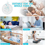 URAQT White Noise Machine, 10 Soothing Nature Sounds Therapy Portable Sleep Sound Machine - toylibrary.lk
