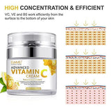 Vitamin C Face Cream with Hyaluronic Acid & Vitamin E - toylibrary.lk