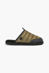 Anders two-tone quilted shell slippers - toylibrary.lk
