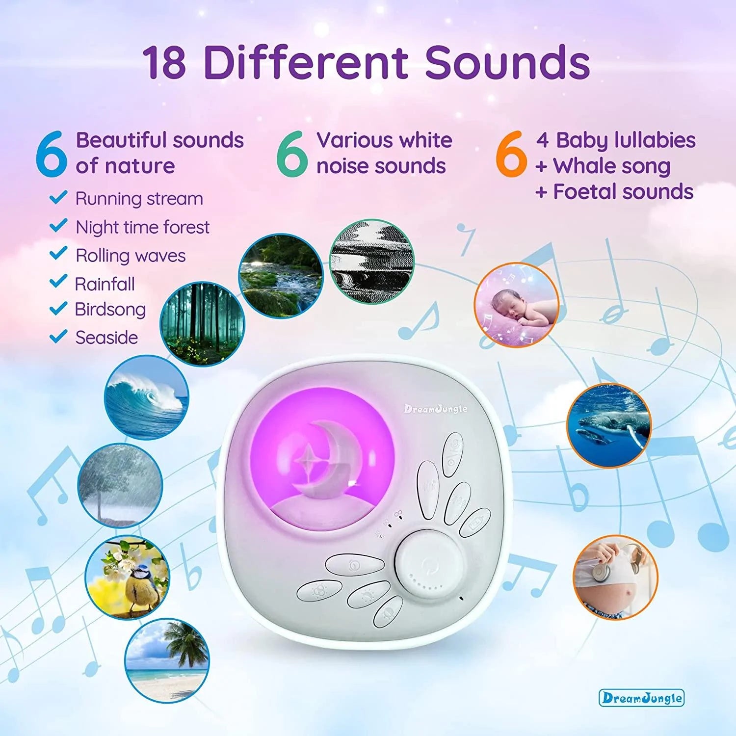 Whale white noise best sale machine