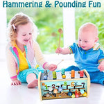 Wooden Hammering Pounding Toy - toylibrary.lk