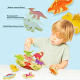 Wooden Stacking Dinosaur Toys - toylibrary.lk