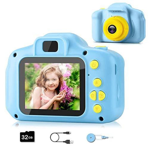YunLone Kids Digital Camera Camera 1080P HD Video - toylibrary.lk