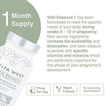 Zita West Vital Essence 1 Premium Nutrition For Mother and Baby, Vegans, 90 Capsule - toylibrary.lk